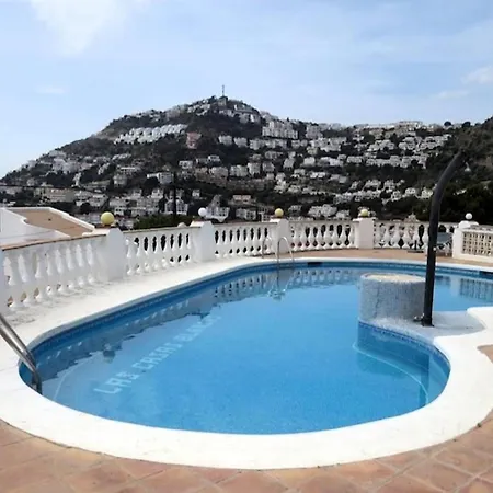 Casa Soleada En Con Piscina Comunitaria Y Parking - Es-258-146 * Росас